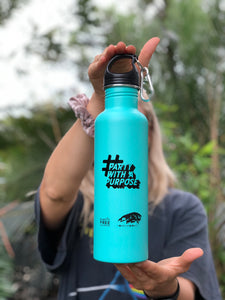 #PartyWithAPurpose Stainless Steel Drink Bottle